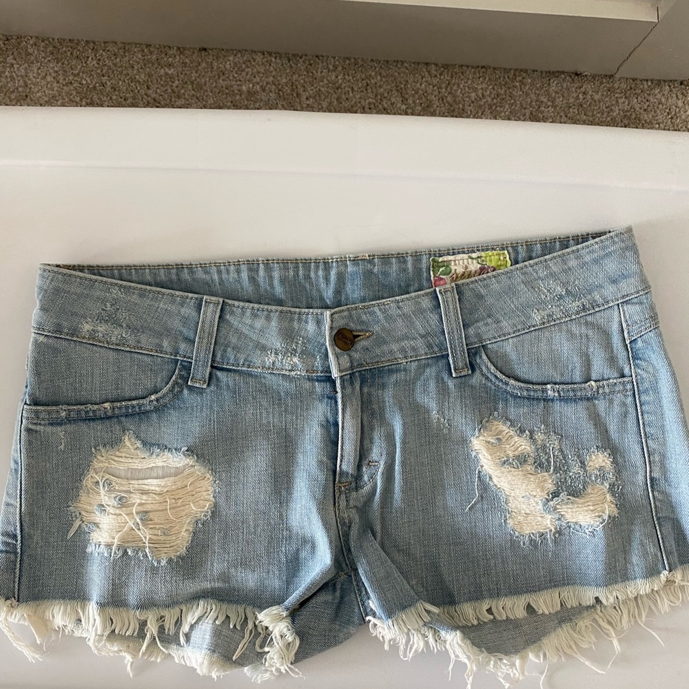 Diet shorts ,color blue, size 28. Used